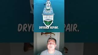 How Much Does It Cost to Repair a Cruise Ship Propeller? #travel #shorts