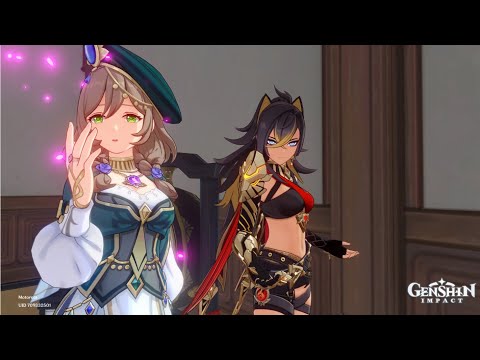 Spiral Abyss 3.5 - C6 LISA OL ft Dehya & C0 AYAKA Mono Cryo | Floor 12-9 Stars | Genshin Impact