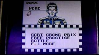 Aguri Suzuki F1 Super Driving on Game Boy. Gameplay & Commentary