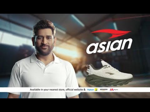 The Chase is On with Asian Footwears | #GoChase #AsianFootwears #MSDhoni