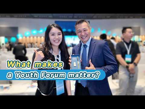 Reporter Vlog: What makes a youth forum matter? #youthvision