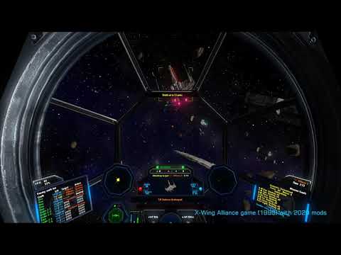 X-Wing Alliance - Tie Fighter skirmish - DC test June 2020