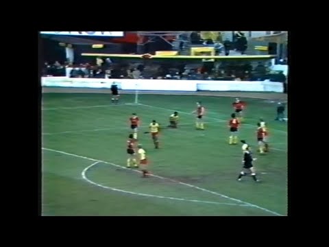 YouTube video player (Only Watford goal)