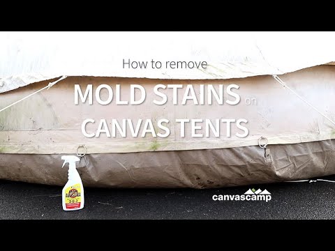 How to Remove Mold Stains on Canvas Tents | CanvasCamp