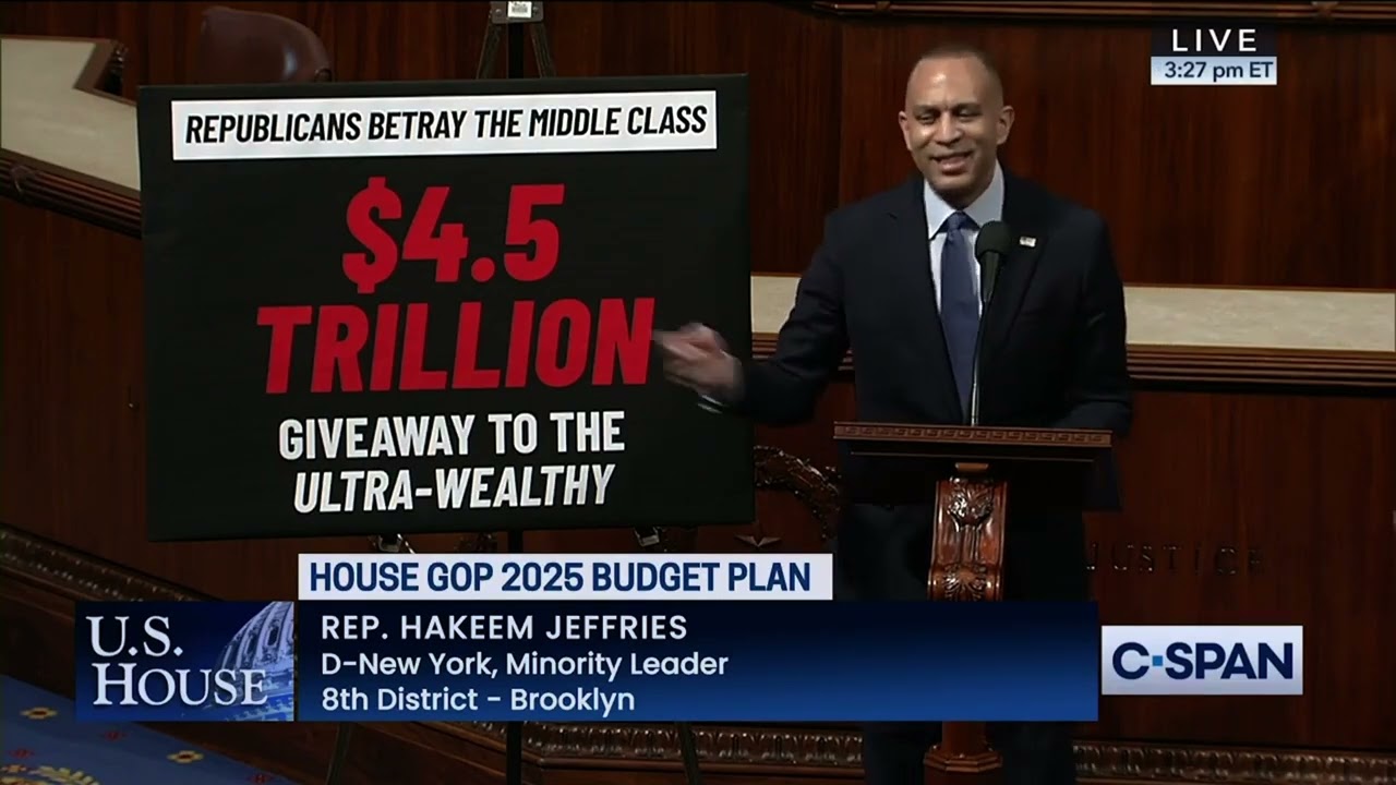 Leader Jeffries Floor Speech on the Reckless Republican Budget