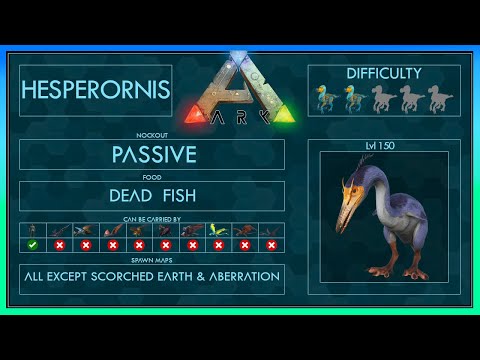 Hesperornis Zähmen EINFACH | Voller Guide | Verschiedene Methoden Ark + Trap