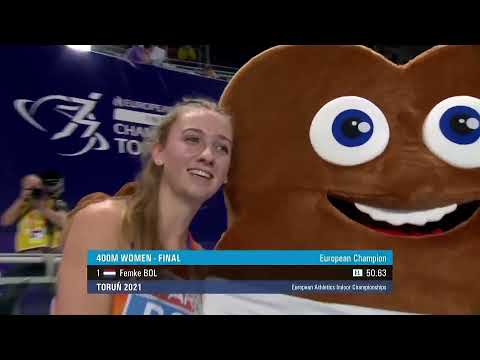 W 400m - Femke Bol (Netherlands) - 50.63 - Torun (Poland) - 2021 - Dutch Indoor Record
