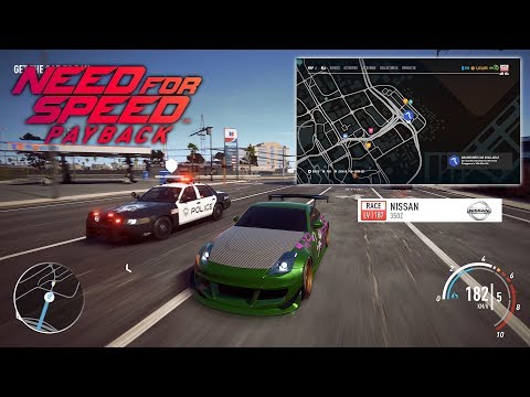 NISSAN 350Z Need For Speed Payback NEW Abandoned Car Location 28 Aug 2018