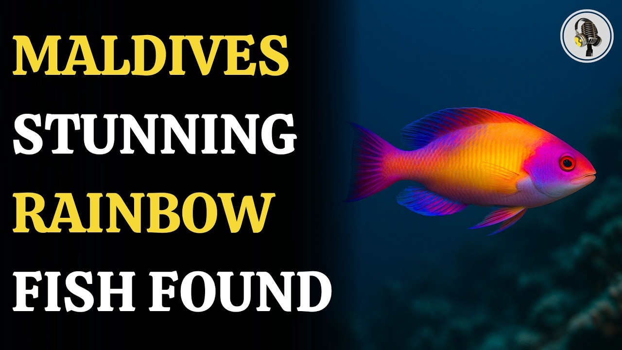 Rainbow-Coloured Fish Discovered in Maldives’ Twilight Zone | WION Podcast