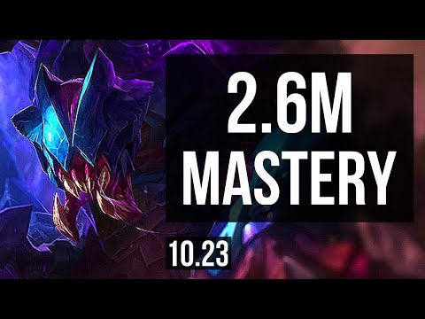 REK'SAI vs KHA'ZIX (JUNGLE) | 2.6M mastery, 7/2/7, 1200+ games | EUW Master | v10.23