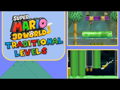 Cool Traditional 3D World Levels In Super Mario Maker 2!