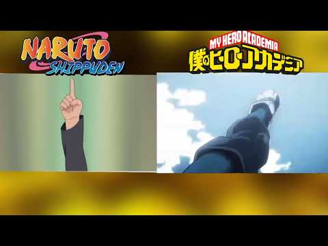 Naruto Op 🍜 VS Boku No Hero Op 🥦 | [Opening 1 Naruto Shippuuden]