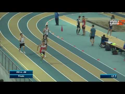 200m Juniores Uomini   Finale A - Campionati Italiani Juniores e Promesse 2019