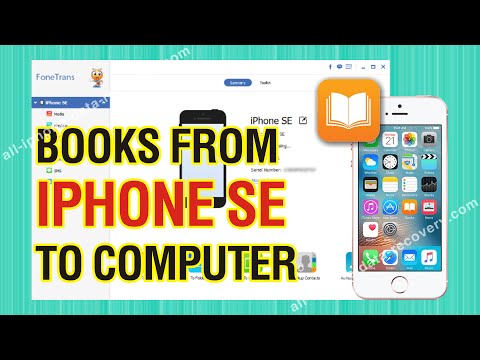 How to Backup Books from iPhone SE to Computer in Batch
