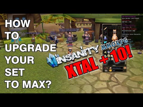 Insanity Flyff - How to Upgrade your Set to Max (Xtal/Crystal)