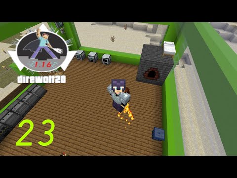Direwolf20 Modpack 1.16 - Ep.23 - Armor and Jetpack Updates!