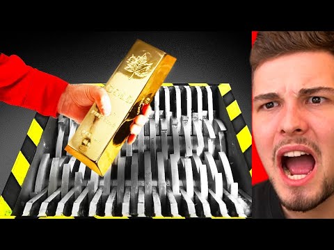SCHREDDER zerstört die TEUERSTEN SACHEN in 1 ½ Sekunden !
