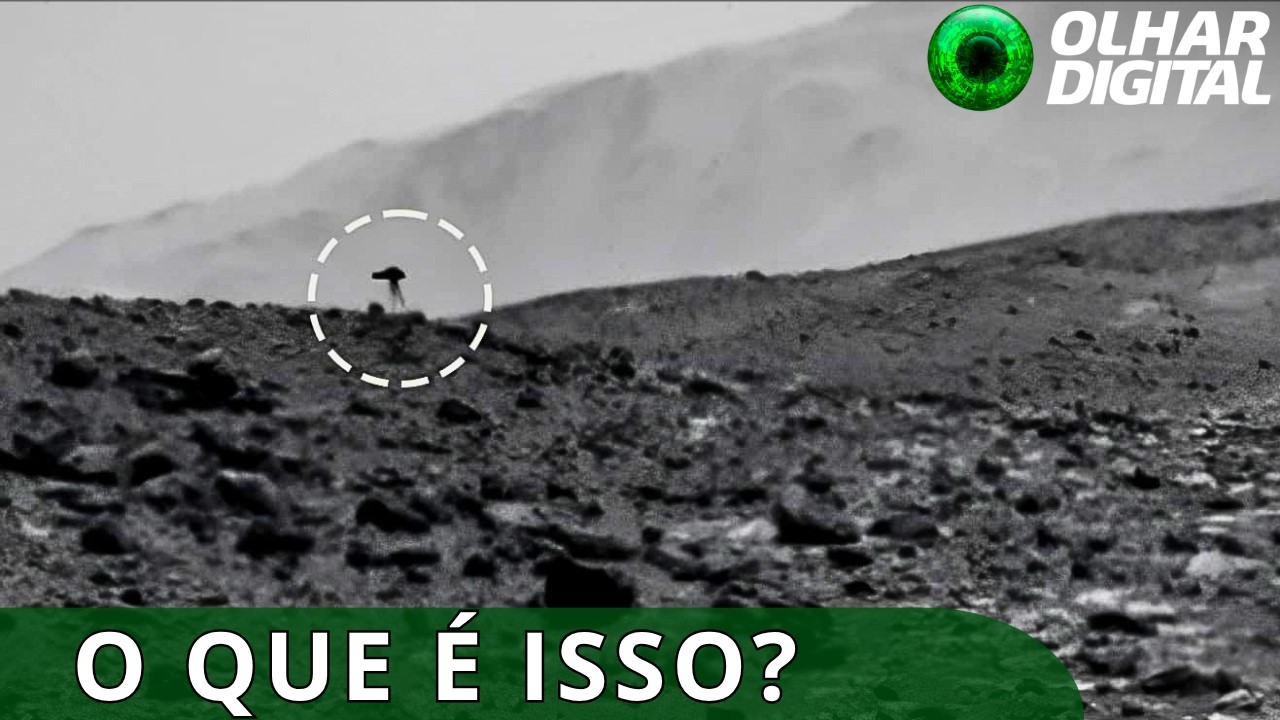 OVNI em Marte? O que é a imagem feita por rover da NASA