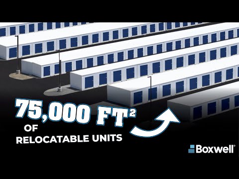 Ground Up Self-Storage Using Portable Storage Units