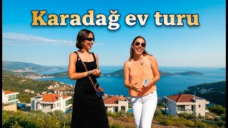 Karadağ'da satılık ve kiralık evleri geziyoruz