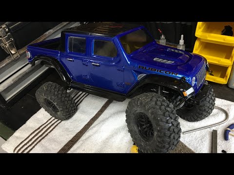 How to mount Jeep Gladiator body on Traxxas TRX4