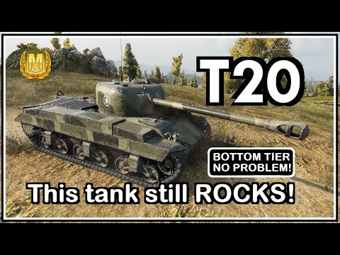 WOT Console: Forgotten Tanks - T20 as Bottom Tier in +2 MM - No Problem!