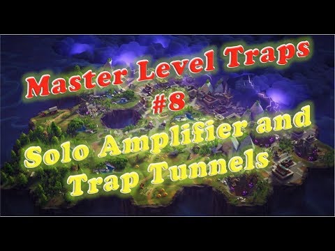 Fortnite Master Level Traps; Solo Amplifier Build Video