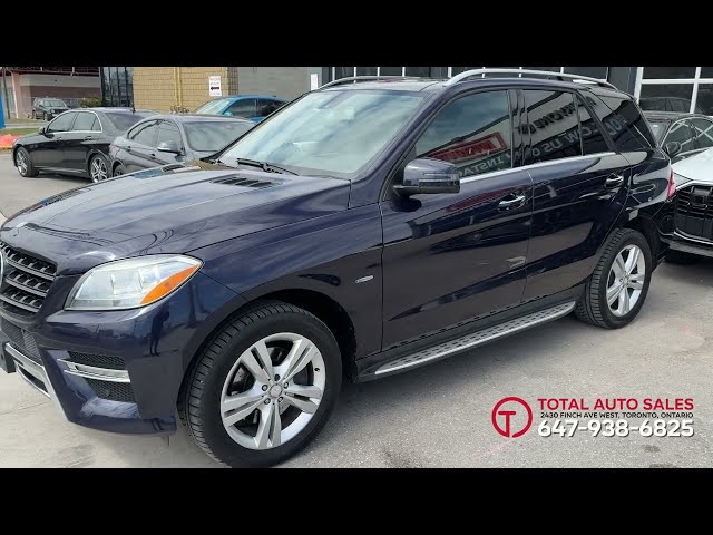 2012 Mercedes-Benz M-Class ONE OWNER | DEALER SERVICED | NO ACCI in Cars & Trucks in City of Toronto