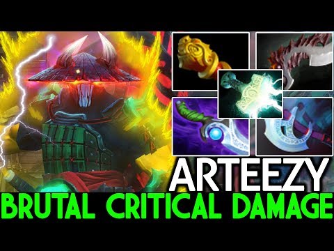 ARTEEZY [Juggernaut] Brutal Critical Damage Crazy Comeback 7.22 Dota 2