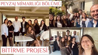 BİTİRME PROJESİ VİZE GÜNÜ | İSTANBUL ÜNİVERSİTESİ - PEYZAJ MİMARLIĞI