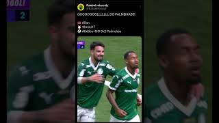 Gol de Allan - Atlético-MG 0x2 Palmeiras #palmeiras #allan #brasileirao #shorts #atleticomg