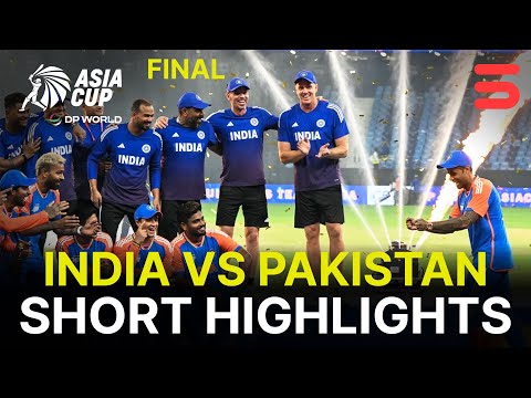 Short Highlights | India vs Pakistan | Match 19 | DP World Asia Cup 2025 Final | ZF1K