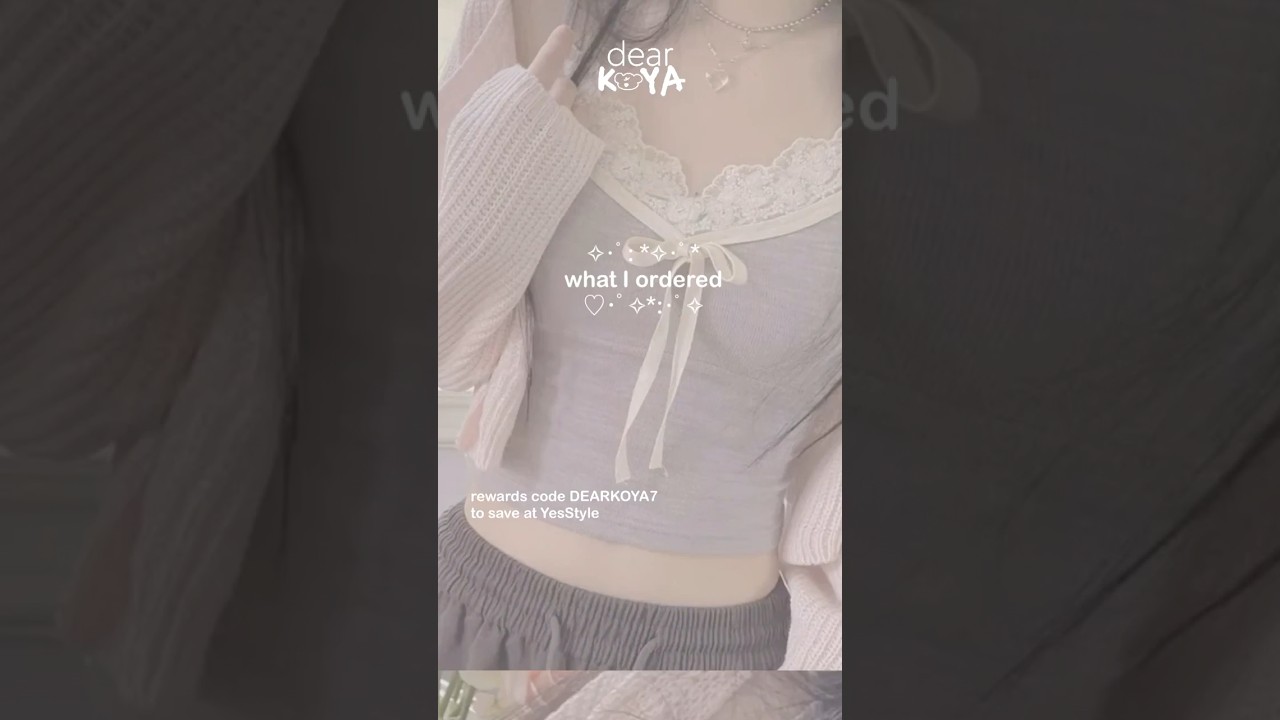 What I ordered VS What I received - Gray Camisole Lace Top 🎀