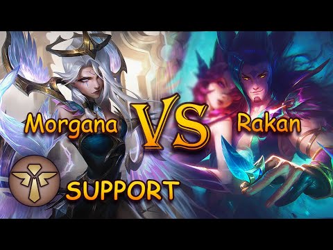Morgana vs Rakan | Support | Full game | League of Legends - patch 13.23