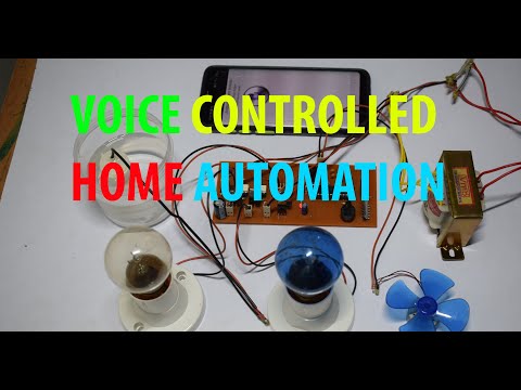 Voice Controlled Home Automation System Project