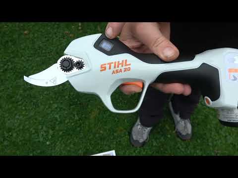 Stihl Akku-Astschere ASA20 ausführlich vorgestellt mit Test im Einsatz und Video Bedienungsanleitung