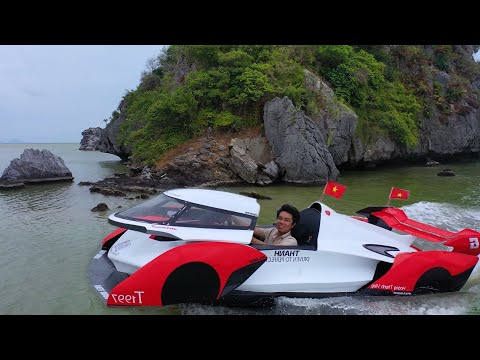 Unbelievable! I've successfully built a McLaren Solus GT supercar that can travel on water