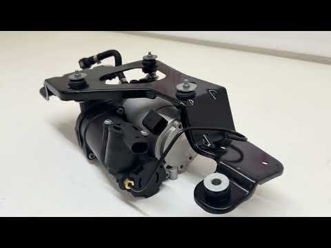 BMW X5 E70 X6 E71 Air Suspension Compressor Pump & Bracket 37206799419 37206859714 video