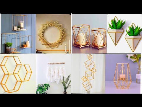 ТОП 8 ДЕКОР КОМНАТЫ своими руками I Поделки из палочек для барбекю I Декор комнаты своими руками легко с вещами, которые у вас уже есть 2021