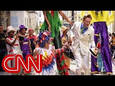 Conan on Cuba: Me being an idiot is universally funny