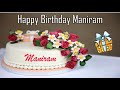 Happy Birthday Maniram Image Wishes