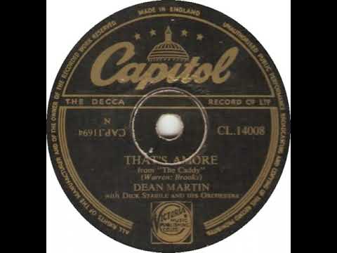 UK New Entry 1954 (5) Dean Martin - That's Amore