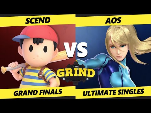 The Grind 157 GRAND FINALS - Scend (Ness) Vs. AoS [L] (ZSS) Smash Ultimate - SSBU