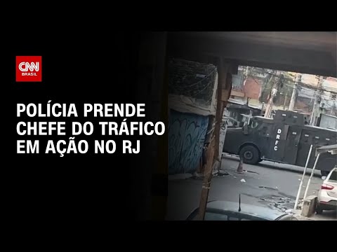 Polícia Civil faz operação contra o Comando Vermelho na Baixada Fluminense | LIVE CNN