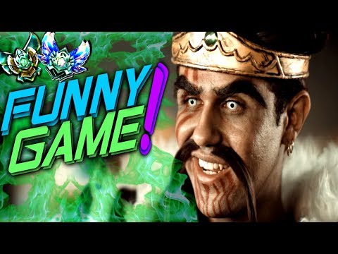 FUNNY GAME!! - in •HIGH ELO• [Best Moments] - Best Draven World - Vincent´s Draven
