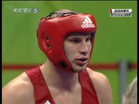Zhang Zhilei vs Ivan Dychko - 2010 Asian Games Boxing Men's Super Heavyweight Final