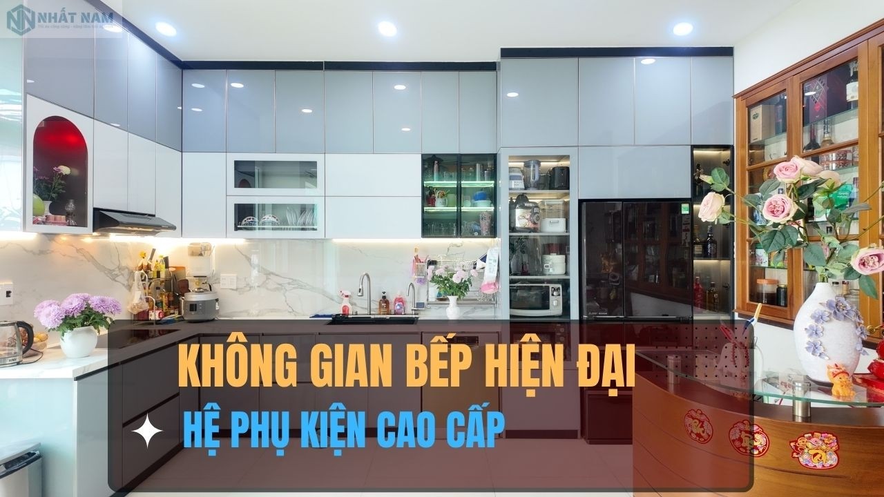 Công Trình Tủ Bếp Inox 304 Caro Hiện Đại Sang Trọng Tại Thủ Đức 