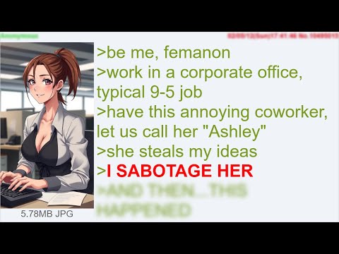 Femanon Sabotages Office Frenemy - 4Chan Greentext Stories