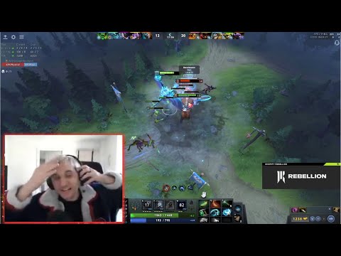 "JUST LOOK AT HIS STUN BAR!" - Arteezy MALDING on his team Spells Casting