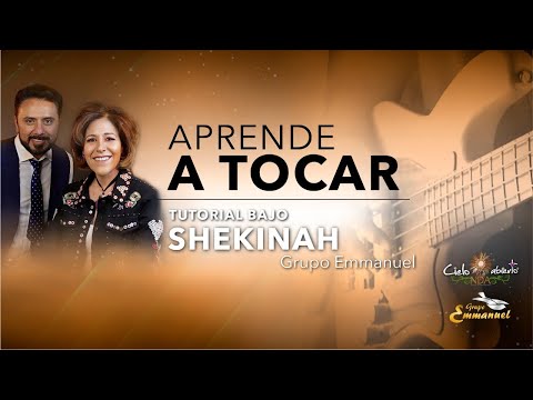 Tutorial Bajo- Shekinah- Grupo Emmanuel